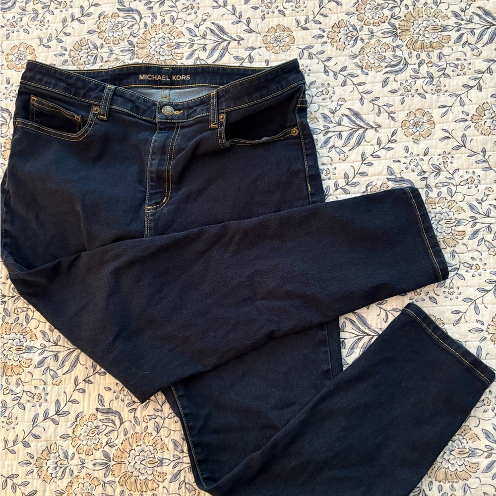 Michael Kors Blue Slim Fit Jeans Timeless Design